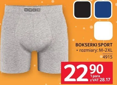 Bokserki promocja w Selgros