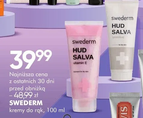 Kremy do rąk SWEDERM HUD SALVA promocja w Super-Pharm