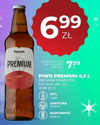 Piwo promocja w Duży Ben