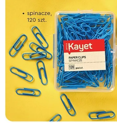 Spinacze, 120 szt. promocja w Biedronka