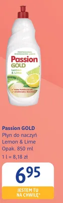 Płyn do naczyń Lemon & Lime Passion GOLD promocja w Drogerie DM