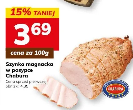 Szynka magnacka w posypce Chabura promocja w Hitpol
