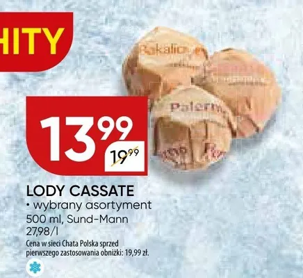 Lody promocja w Chata Polska
