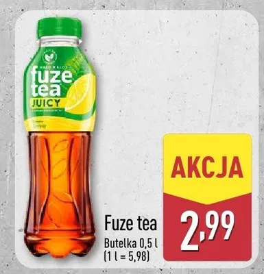 Herbata Fuze tea promocja w Aldi