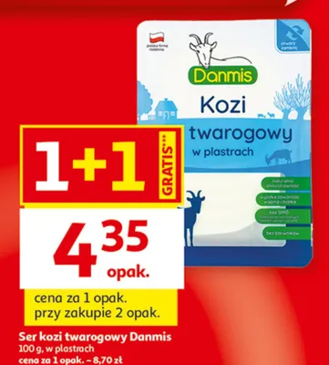 Ser kozi twarogowy Danmis promocja