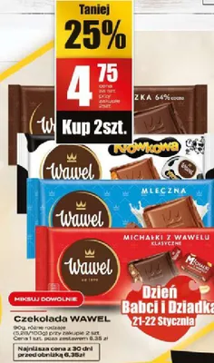 Czekolada promocja w Supeco