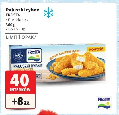Paluszki rybne w panierce Cornflakes 360 g promocja w Intermarche