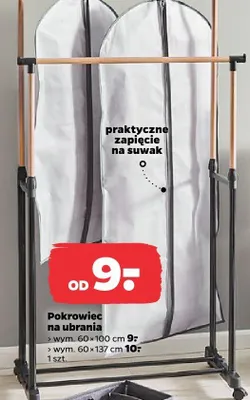 Pokrowiec na ubrania 60×137 cm promocja w Netto