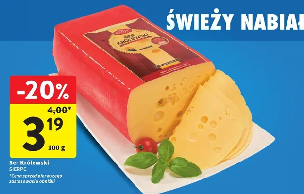 Ser promocja w Intermarche