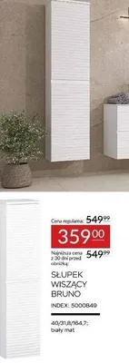 Słupek wiszący BRUNO Abra Meble promocja w Abra Meble