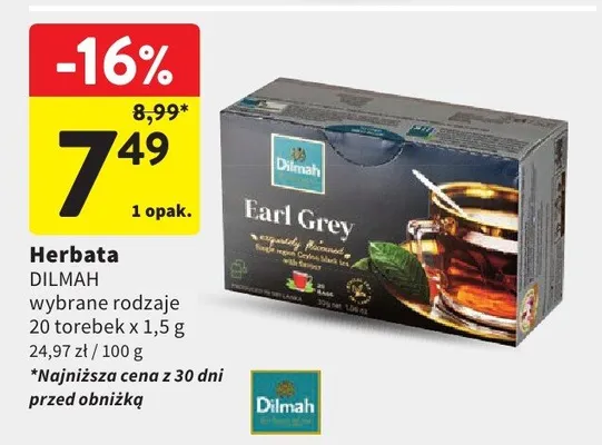 Herbata promocja w Intermarche