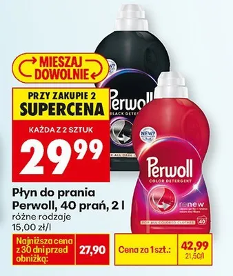 Płyn do prania promocja w Biedronka