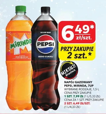 Napój promocja w Top Market