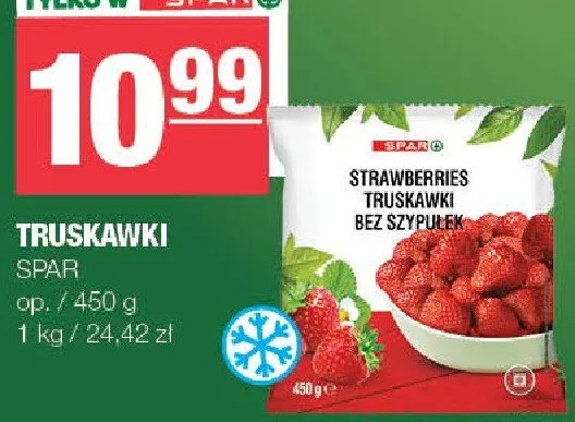 Truskawki Spar promocja w SPAR