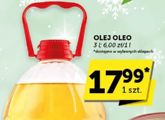 Olej promocja w Groszek
