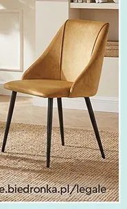 Krzesło CHIARA niebieskie 2 szt. Biedronka promocja w Biedronka