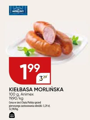 Kiełbasa promocja w Chata Polska