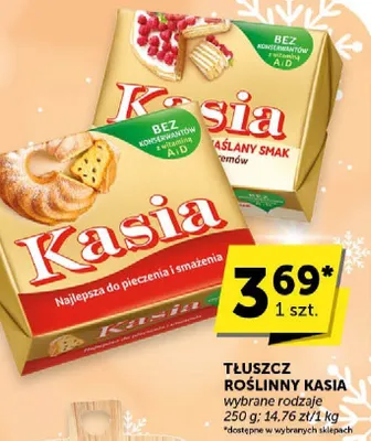Tłuszcz roślinny Kasia wybrane rodzaje promocja w ABC