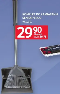 Komplet do zamiatania SENIOR/ERGO Selgros promocja w Selgros