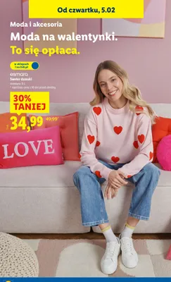 Sweter damski s-xl promocja w Lidl