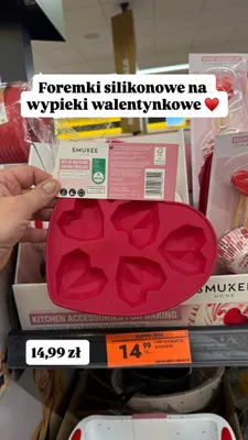 Formy silikonowe do wypieków mix promocja w Biedronka