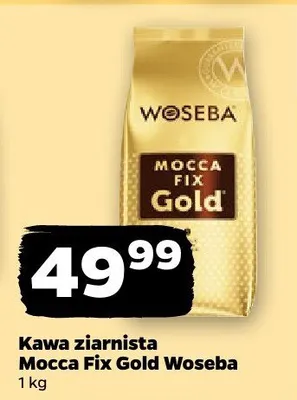 Kawa ziarnista Mocca Fix Gold 1 kg promocja w Netto