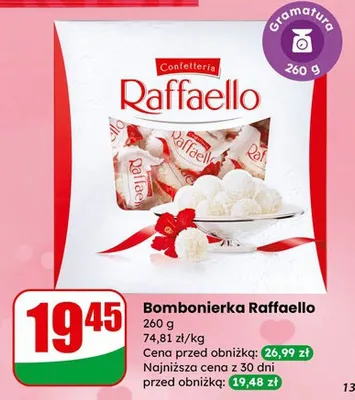 Bombonierka Vobro delissimo promocja w Dino