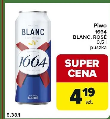 Piwo promocja w Carrefour Express