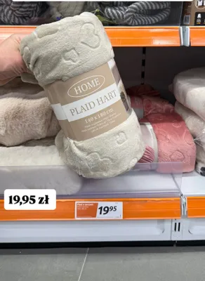 Pled 140x180 cm, różne warianty promocja w Action