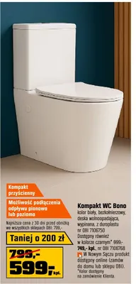 Kompakt WC Bono promocja w OBI