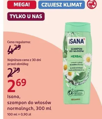 Szampon do włosów normalnych, 300 ml promocja w Rossmann