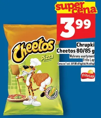 Chrupki Cheetos 80/85 g promocja w TOPAZ