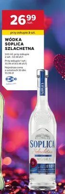 Wódka SOPLICA Szlachetna 500 ml promocja w Stokrotka