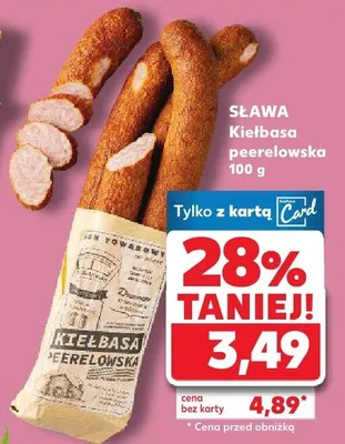 Kiełbasa promocja w Kaufland