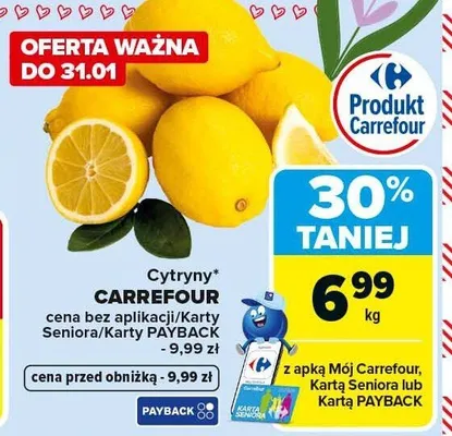 Cytryny Carrefour promocja