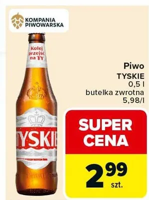 Piwo promocja w Carrefour Market