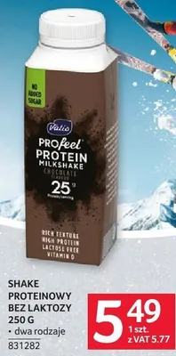Shake proteinowy bez laktozy 250 g Valio promocja w Selgros