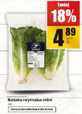 Sałata rzymska mini promocja w Supeco