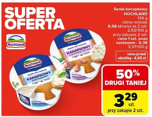 Ser promocja w Carrefour Market