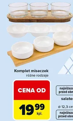 Komplet miseczek, różne rodzaje Carrefour Market promocja w Carrefour Market