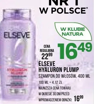 Szampon promocja w Drogerie Natura