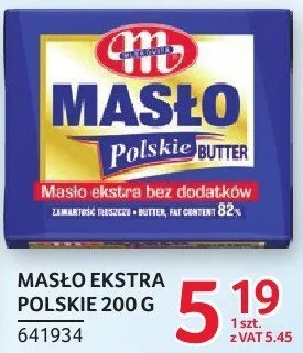 Masło promocja w Selgros