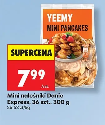 Mini naleśniki Danie Express, 36 szt. promocja w Biedronka