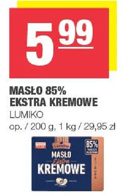 Masło promocja w SPAR