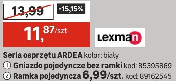 Ramka pojedyncza promocja w Leroy Merlin