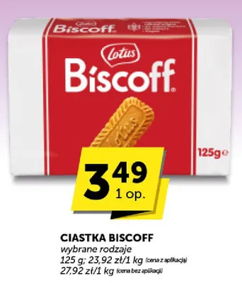 Ciastka Biscoff wybrane rodzaje Lotus promocja w ABC