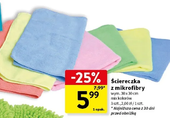 Ściereczka z mikrofibry K-classic myproject promocja w Intermarche