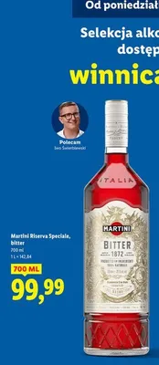 Likier Bitter Martini Riserva Speciale promocja w Lidl