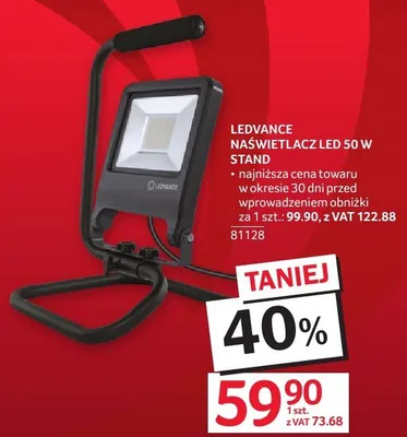 Naświetlacz led promocja w Selgros