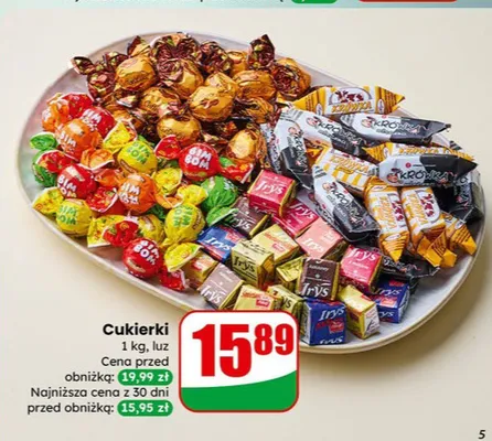 Cukierki luz promocja w Dino